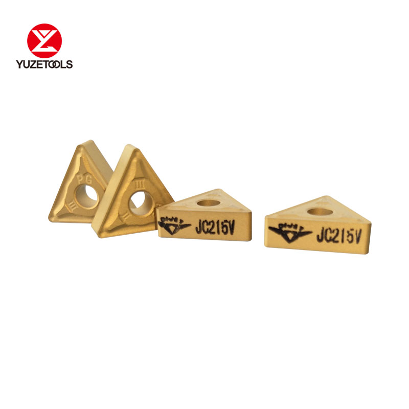 High quality and High-precision DIJET turning inserts TNMG160408-PG JC215V Triangular for industrial use