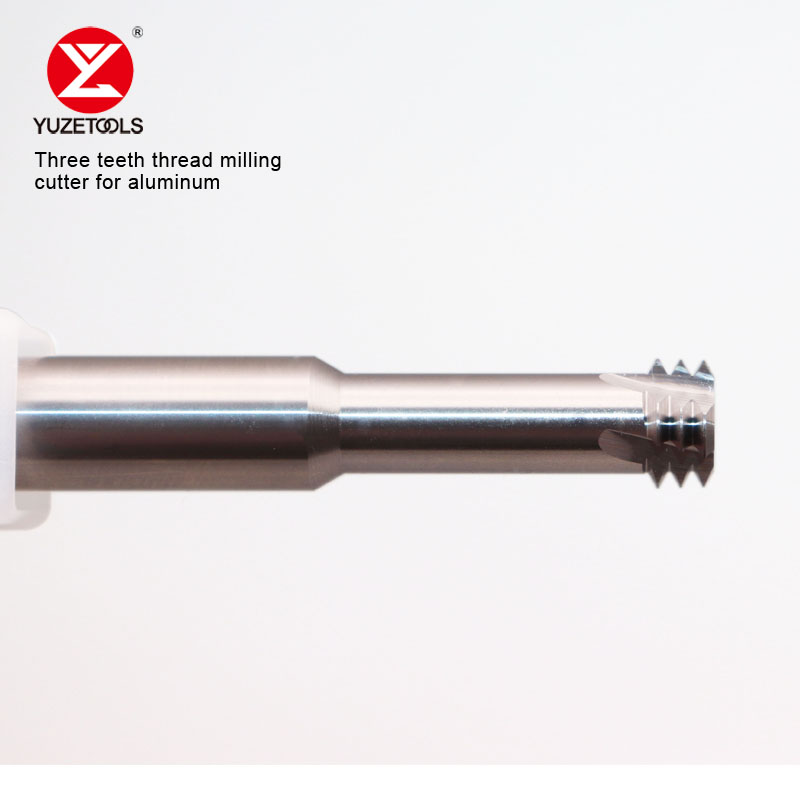 Three thread milling cutter